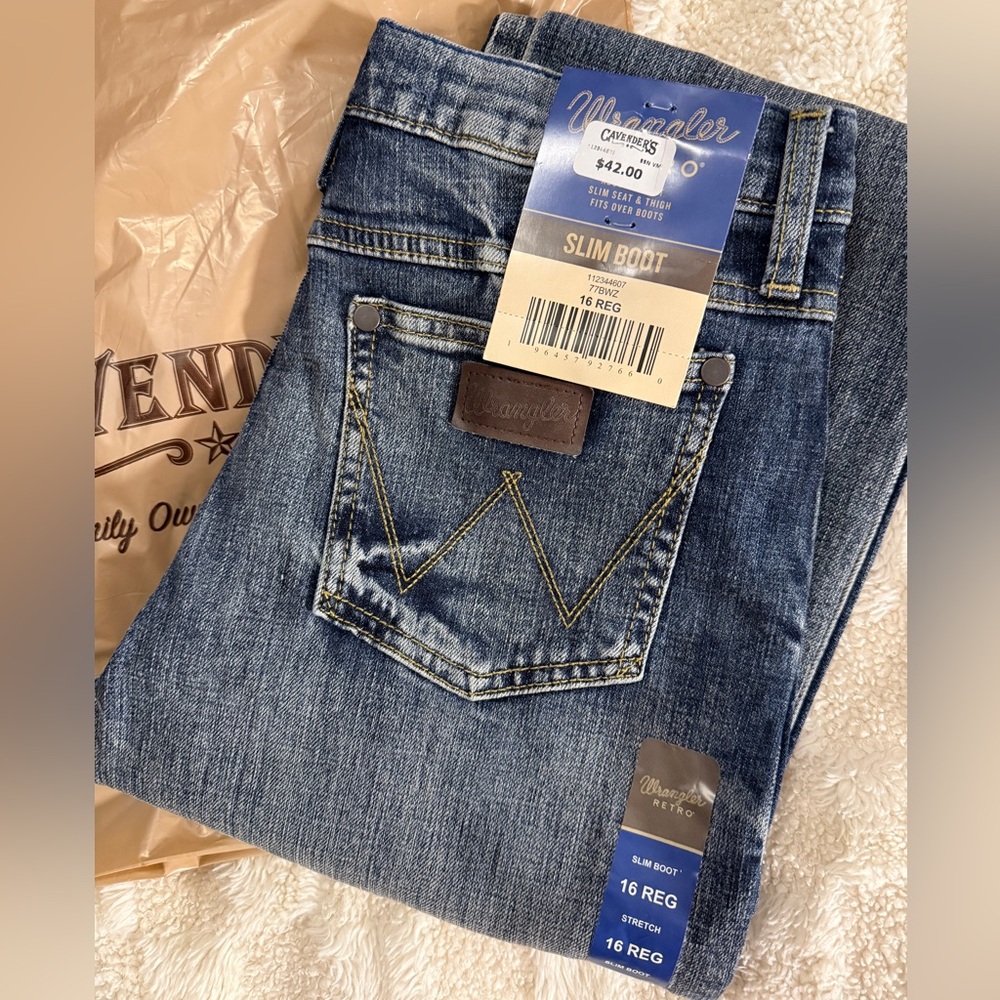 NWT Wrangler Retro Boys' GREELEY 77B